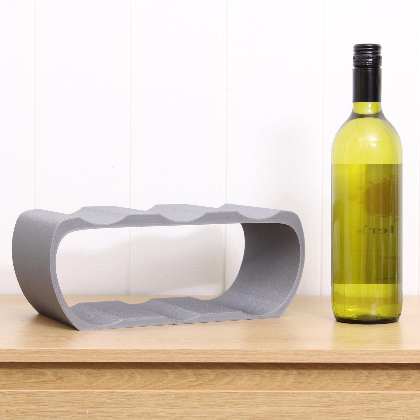 Lusso Wine Rack, Countertop Wine Holder for Wine Lovers and home bars