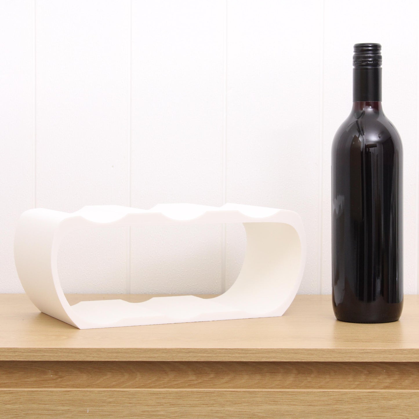 Lusso Wine Rack, Countertop Wine Holder for Wine Lovers and home bars