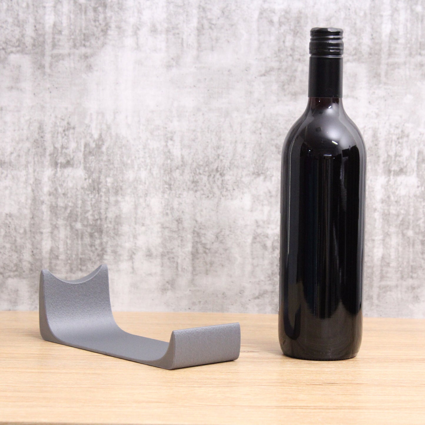 Minimal Wine Stand, Single Bottle Wine Rack for wine lovers