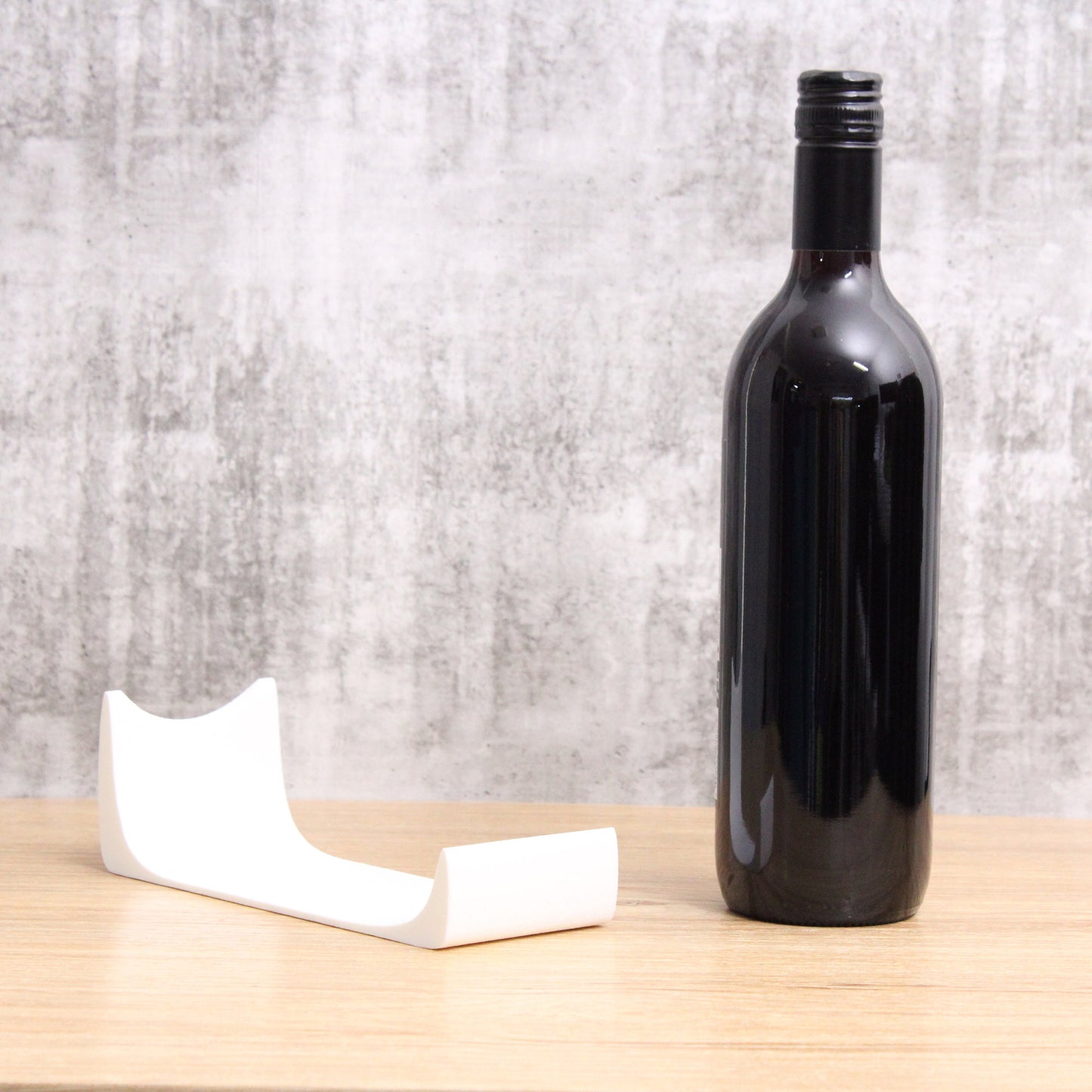 Minimal Wine Stand, Single Bottle Wine Rack for wine lovers