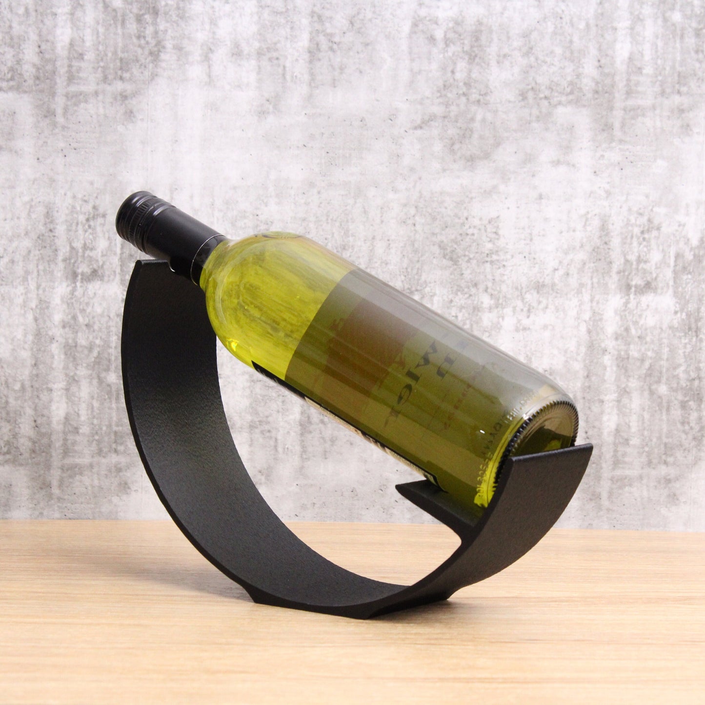Crescent Wine Stand, Single Bottle Wine Rack for wine lovers