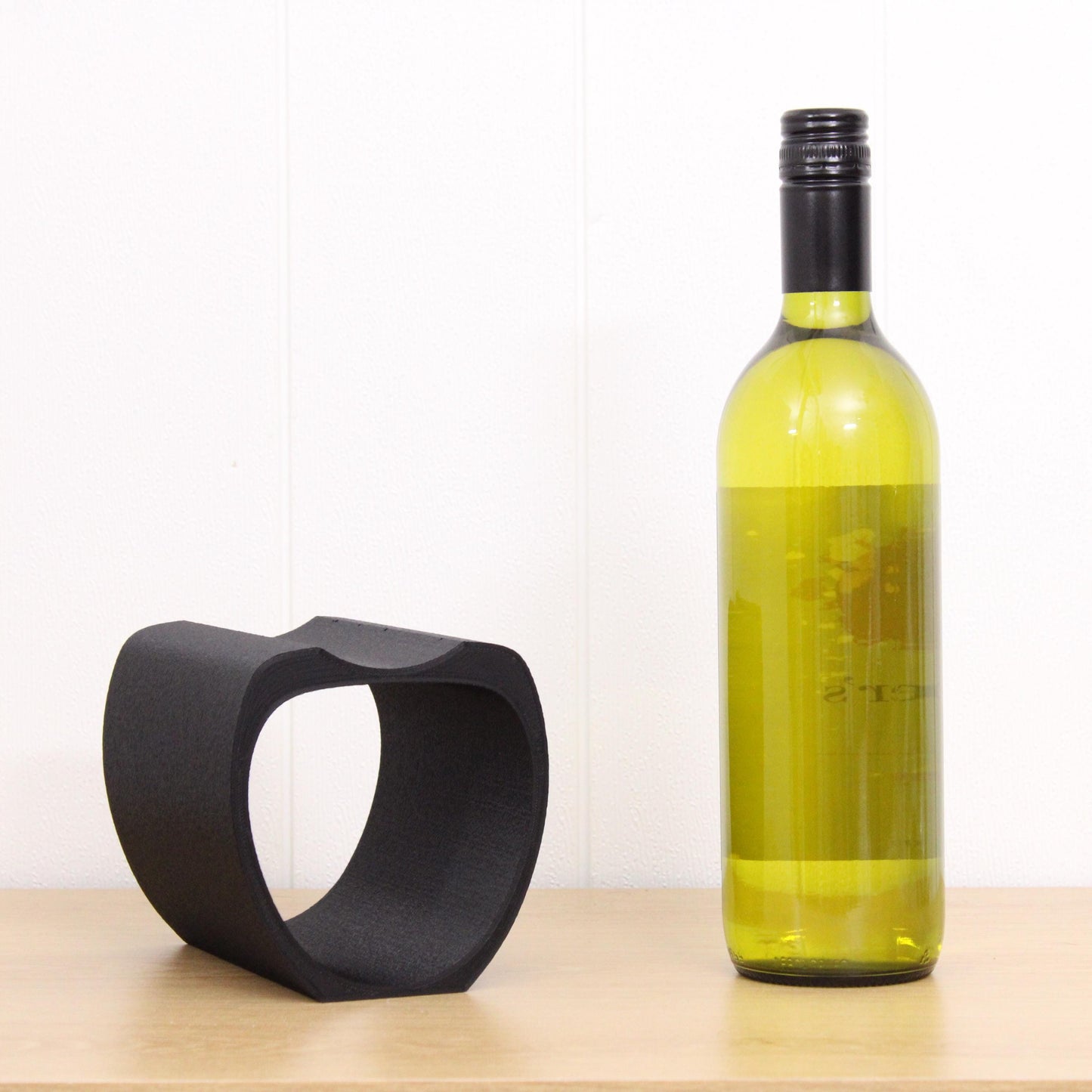 Lusso Wine Rack, 2 Bottle Countertop Wine Holder for Wine Lovers and home bars