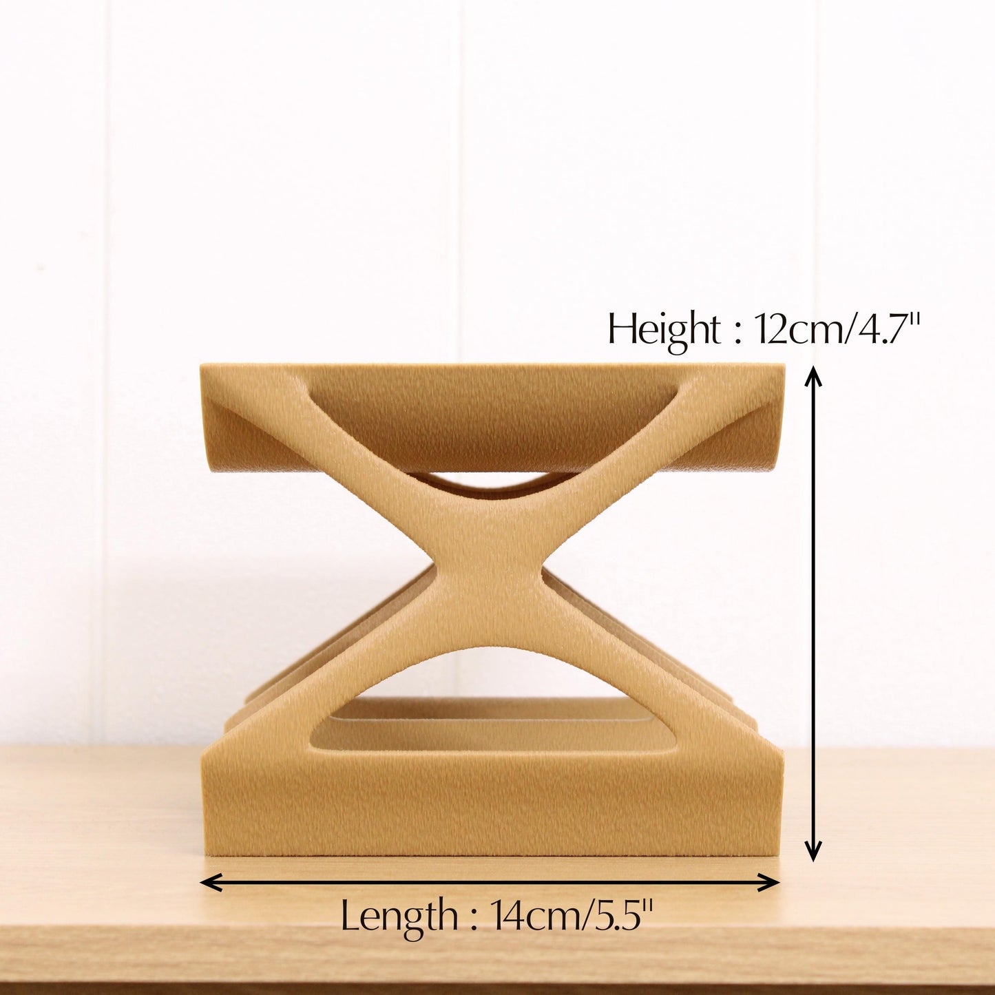 Modern Countertop Wine Rack, Edgy Small Modern Counter 4 Bottle Wine Stand, Vertical Display Wine Storage for Wine Lovers.