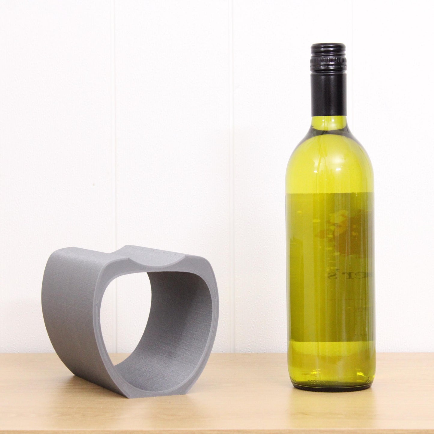 Lusso Wine Rack, 2 Bottle Countertop Wine Holder for Wine Lovers and home bars