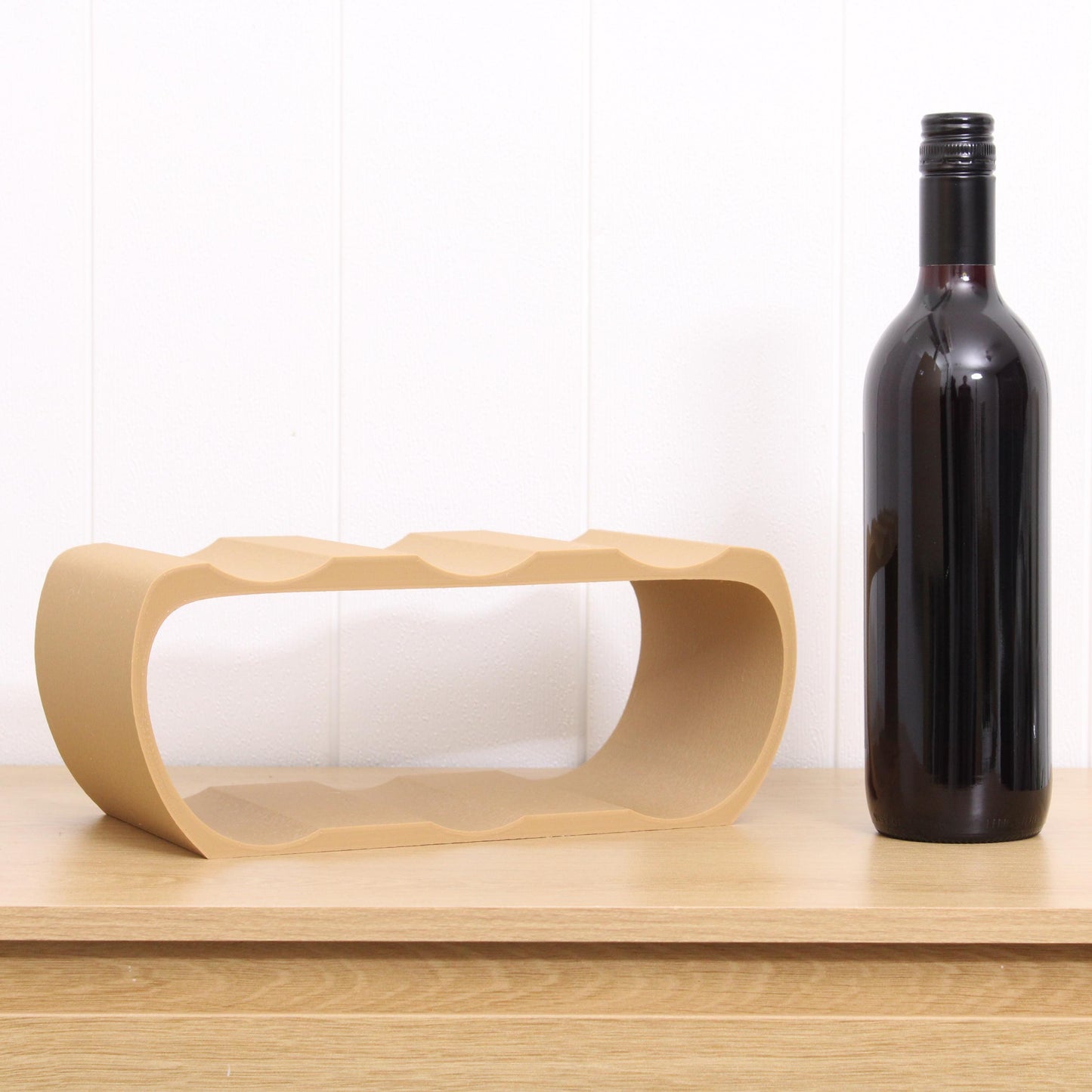 Lusso Wine Rack, Countertop Wine Holder for Wine Lovers and home bars