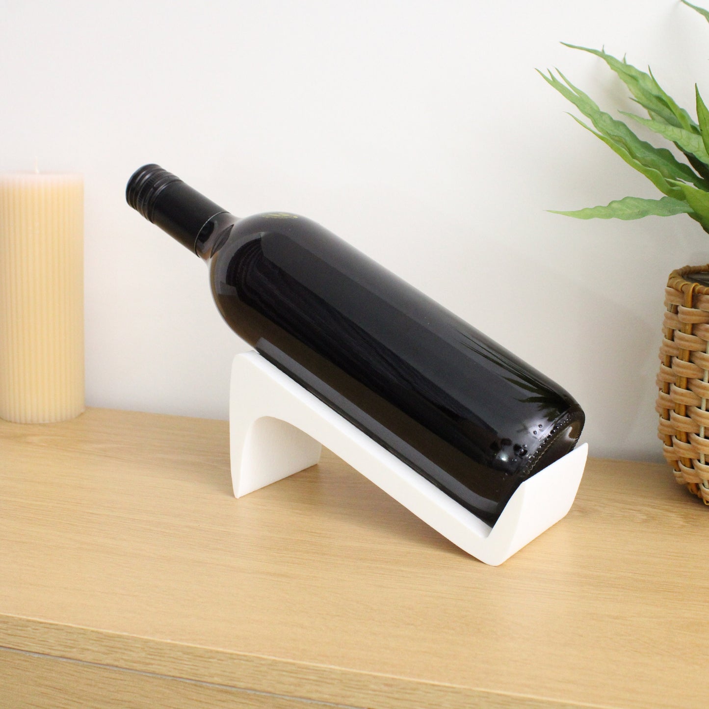 Lancet Wine Stand, Single Bottle Wine Rack for wine lovers