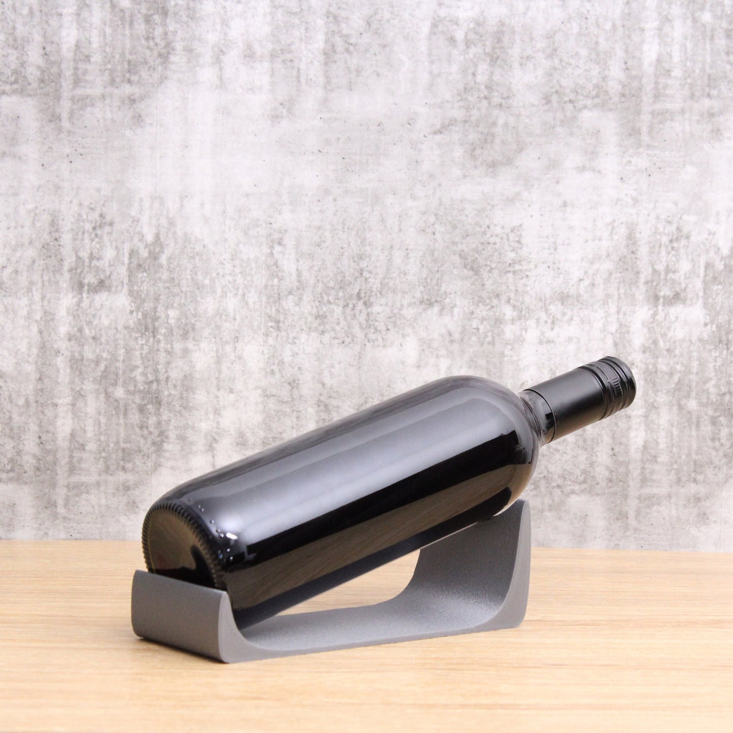 Minimal Wine Stand, Single Bottle Wine Rack for wine lovers