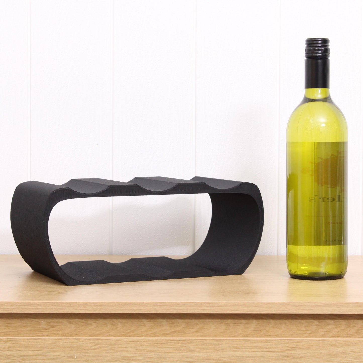 Lusso Wine Rack, Countertop Wine Holder for Wine Lovers and home bars