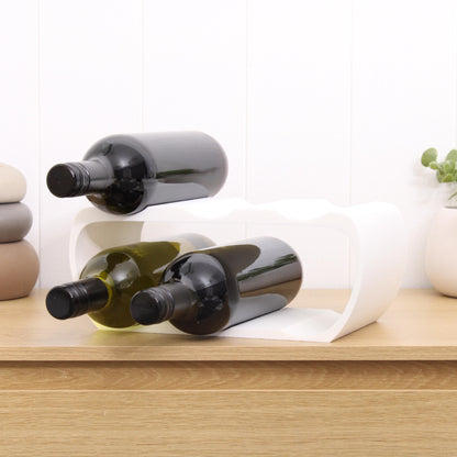 Lusso Wine Rack, Countertop Wine Holder for Wine Lovers and home bars