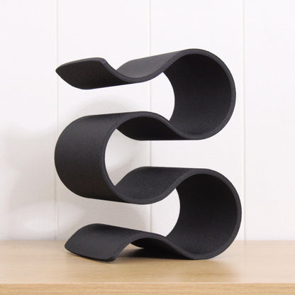 Wavy Wine Rack, Small 3 bottle Wine Stand Home Organisation