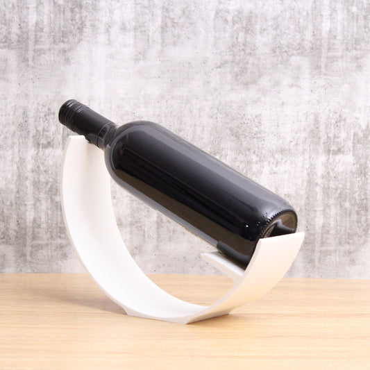 Crescent Wine Stand, Single Bottle Wine Rack for wine lovers