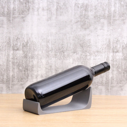 Minimal Wine Stand, Single Bottle Wine Rack for wine lovers