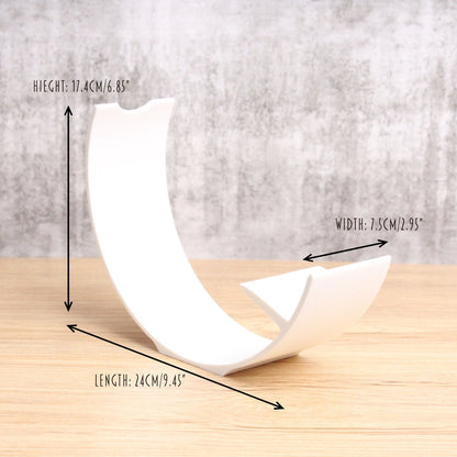 Crescent Wine Stand, Single Bottle Wine Rack for wine lovers