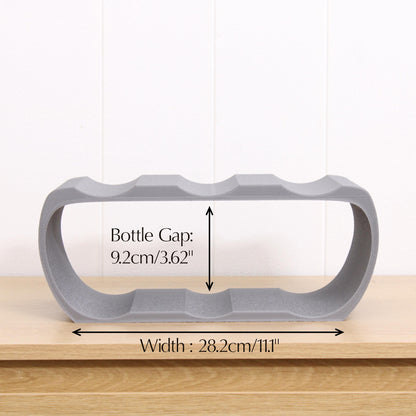 Lusso Wine Rack, Countertop Wine Holder for Wine Lovers and home bars