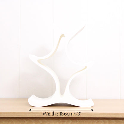 Celeste Wine Rack, 5 Bottle Countertop Wine Stand, Vertical Display Wine Storage for Wine Lovers